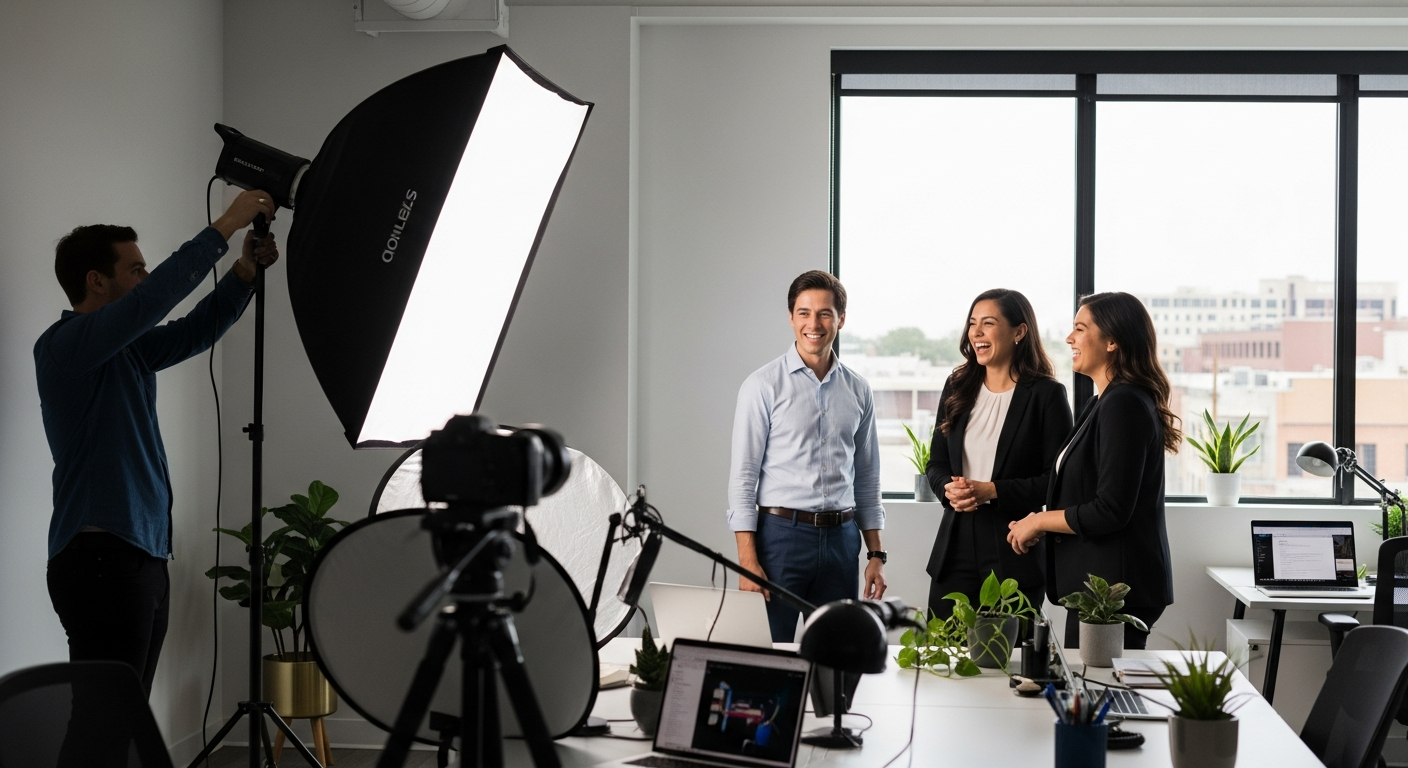 Corporate Photography Studio Services for Denton Texas Businesses