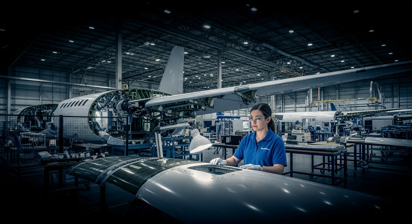 Industrial Photography for Wichita Kansas Manufacturing and Aerospace