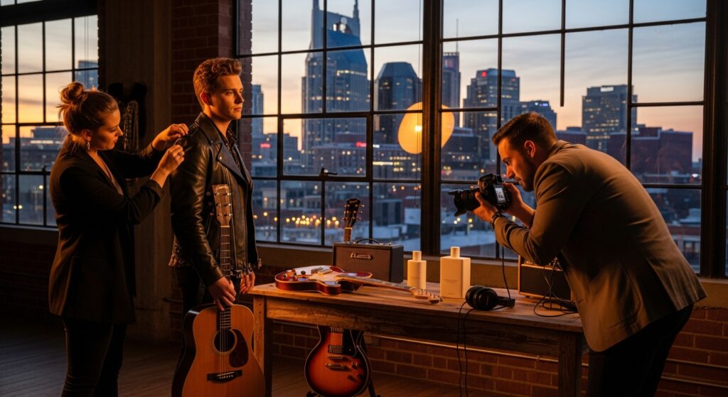 Nashville Commercial Photography for Music and Brand Identity